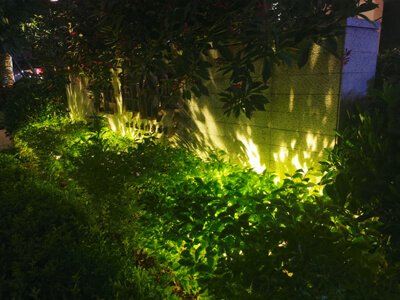led garden lights