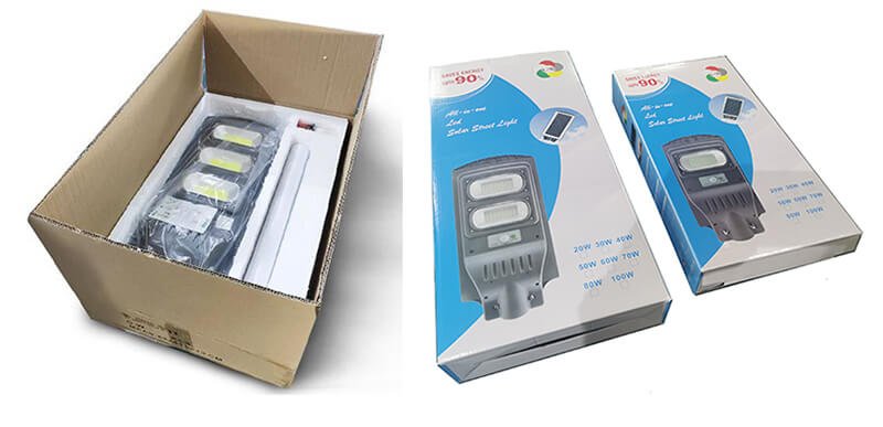 Abs alll in one solar street light package
