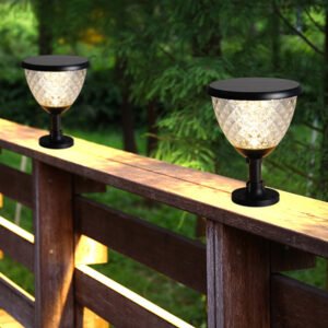 Solar Pillar Light pineapple application