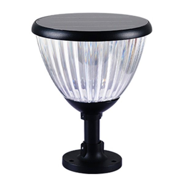 Solar pillar light garden light