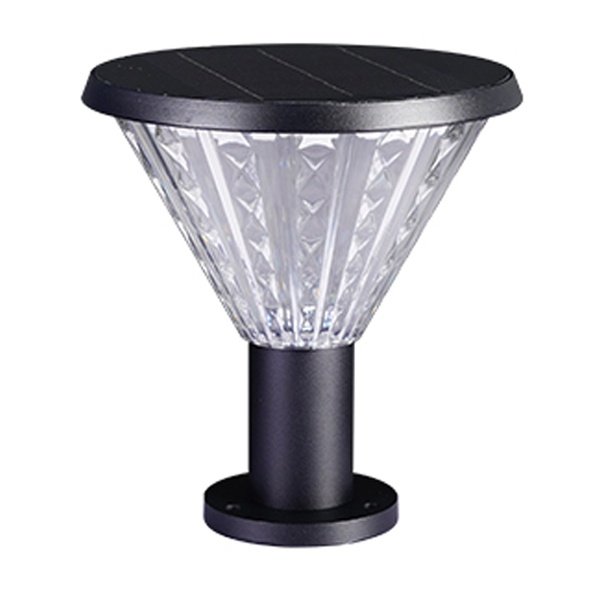 Solar pillar light solar garden light
