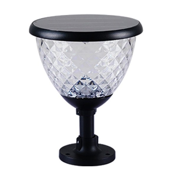 Solar pillar light garden light pineapple