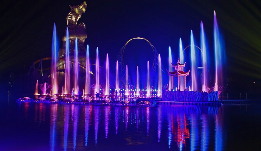 Underwater lights for fountain project