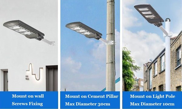 solar street light installation