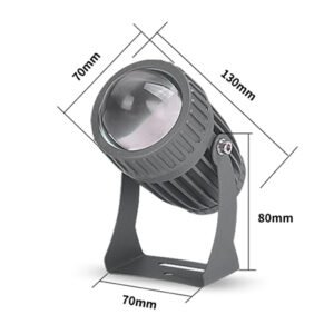 Narrow beam led flood light spotlight