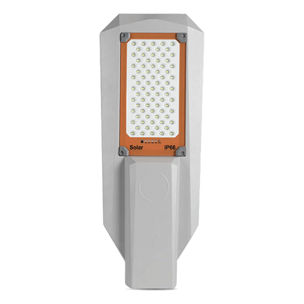split solar street light orange