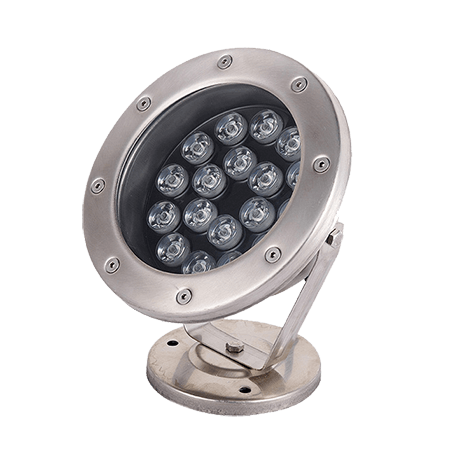 18w underwater flood light front