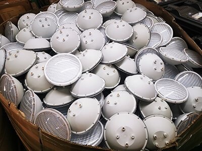 Plastic PAR56 swimming pool light bulb manufacturing