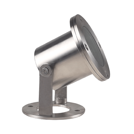 stainless steel underwater spotlight 9W side