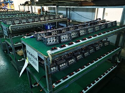 narrow beam flood light production
