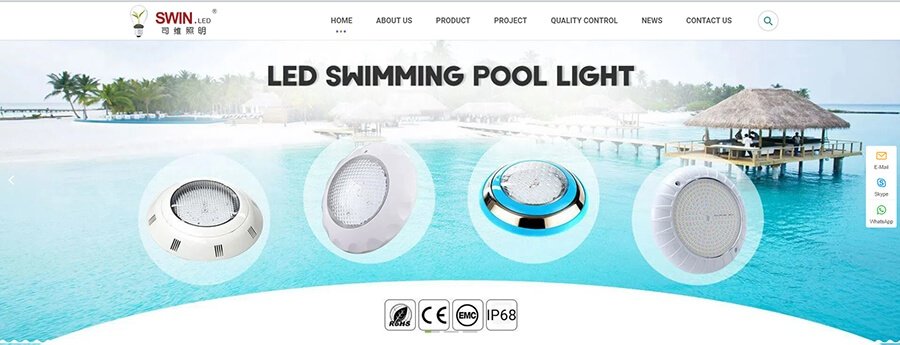 Swimming pool light supplier SWIN LED