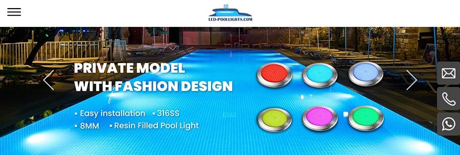 swimming pool light supplier huaxia lighting