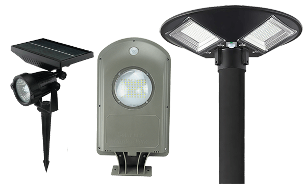 Kon Lighting Solar lights range