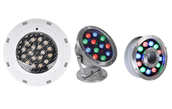 Kon Lighting underwater lights range