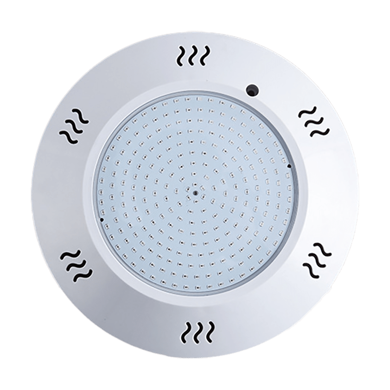 Resin filled swimming pool light 280 front