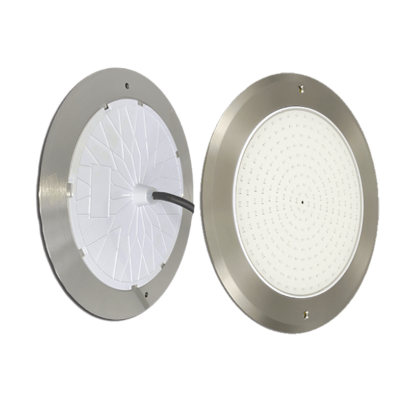 ultra slim SS pool light front back