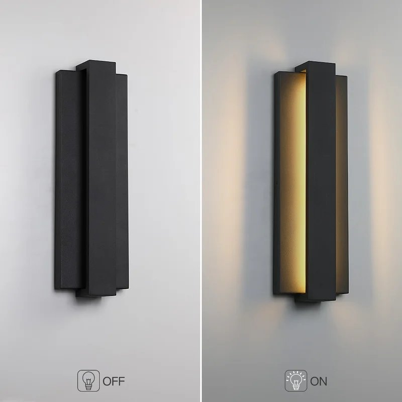 Long Wall Lamp for outdoor gateway on off