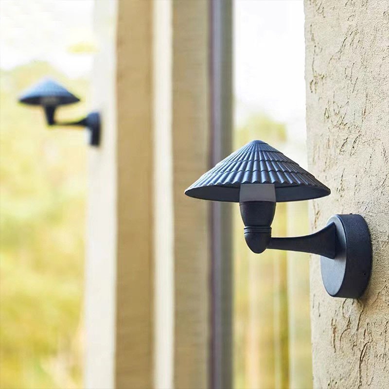 Umbrella LED outdoor wall lamp for outdoor