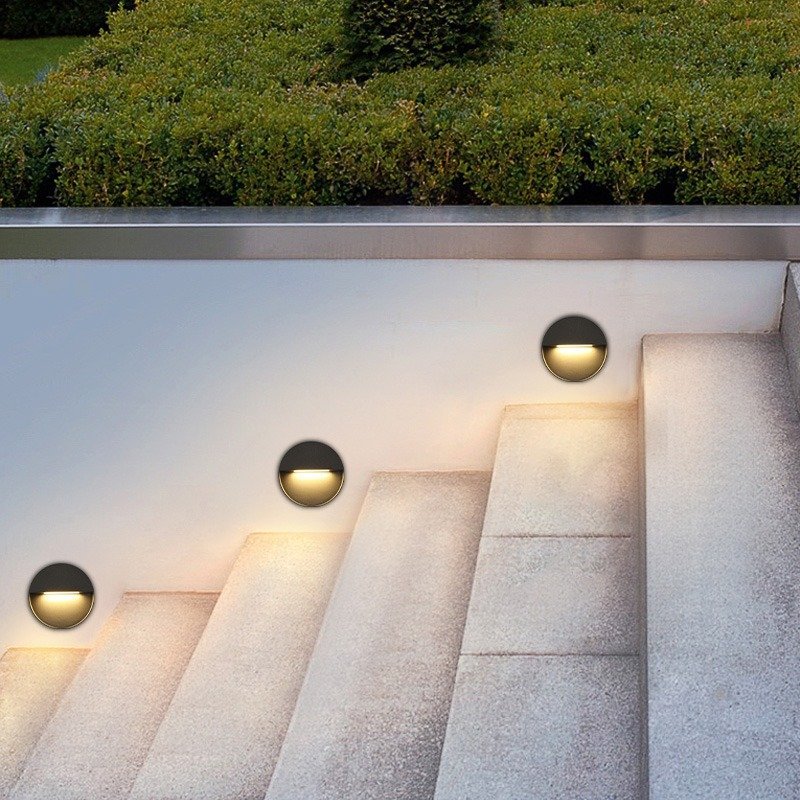 LED Step light dark grey application 1 LED Step light dark grey application 1